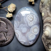 Luna Agate Oval Cabochon