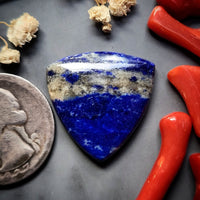 Lapis Trillion Cabochon