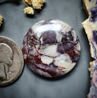 Sci-Fi Porcelain Jasper Round Cabochon