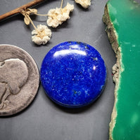 Lapis Round Cabochon